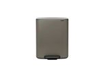 Brabantia Bidone A Pedale Bo 2 Bidoni 30+30 L Platino