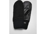 Urban Classics TB3872 | Guanti In Pelle Sintetica Sherpa Da S/M A L/Xl - Colore: Nero - Taglia: S/M
