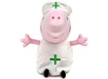 Peppa Pig Infermiera - Figura Di Peluche 20 Cm