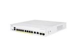 Cisco CBS350-8FP-2G-EU Switch Di Rete Gestito L2/L3 Gigabit Ethernet (10/100/1000) Argento