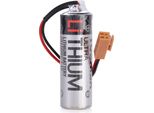 Batteria Al Litio Toshiba ER17500V/3,6V 2700 Mah Sps Industriale Con Connettore