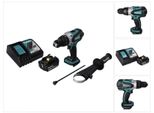 Trapano Avvitatore A Percussione A Batteria Makita Dhp 458 RF1 18 V 91 Nm + 1X Batteria 3,0 Ah + Caricabatterie