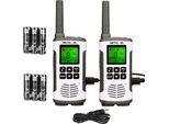 Retevis RT45 Walkie Talkie Ricaricabile, Licenza Usb 16 Canali, Torcia Vox PMR446 Walkie Talkie Famiglia Emergenza Soccorso (2 Pezzi)