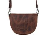 Greenland Nature Pelle Borsa A Tracolla Marsupio Montana Crossbody Bag Brown Marrone