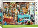 Puzzle Da 1000 Pezzi - Puzzle - Meraviglioso Giardino Con Pergolato Da Sogno + Accessori Per Puzzle