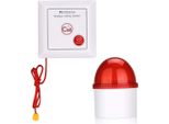 Retekess TH103 Sistema Di Allarme Domestico Di Emergenza, Pulsante Impermeabile Con Cavo Sos, Pulsante Di Chiamata Di Emergenza Per Anziani