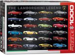 Puzzle Da 1000 Pezzi - Puzzle - Lamborghini La Leggenda + Puzzle Telaio In Alluminio Per 1000 Pezzi