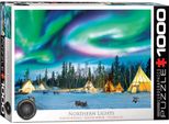 Puzzle Da 1000 Pezzi L'aurora Boreale A Yellowknife