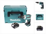 Avvitatore A Batteria Makita Dfs 251 G1J 18 V Brushless + 1X Batteria Ricaricabile 6,0 Ah + Makpac - Senza Caricabatterie