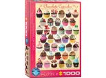 Puzzle Da 1000 Pezzi - Puzzle - Cupcake Al Cioccolato + Set Di 3 Accessori Per Puzzle Deluxe