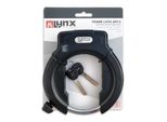 Serratura Per Telaio Di Bicicletta Lynx Lazo Funzione Plug-In 2 Tasti Nero