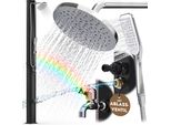 Doccia Da Giardino 35 Litri Doccia Solare Doccia Da Piscina Con Doccetta 20Cm Doccia A Pioggia Doccia Da Giardino Per Esterni Doccia Solare A Pedale
