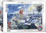 Puzzle Da 1000 Pezzi Veduta Di Parigi Di Marc Chagall