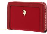 U.S. Polo Assn. Portafoglio Houston Zip Around Wallet Red Rosso
