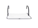 Asciugatrice Excellent Houseware, Metallo, 51X35X22 Cm, Argento/Nero