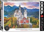 Castello Di Neuschwanstein - Puzzle Da 1000 Pezzi - Dimensioni 68X48 Cm