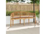 Panchina Banana 180 Cm In Legno Massiccio Teak