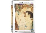 Puzzle Da 1000 Pezzi - Puzzle - Gustav Klimt - Madre E Figlio + Set Deluxe Di 3 Accessori Per Puzzle