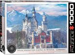 Puzzle Da 1000 Pezzi Castello Di Neuschwanstein Inverno