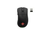 Deltaco GAM-107, Rechts, Usb Typ-A, 16000 Dpi, 1 Ms, Schwarz