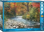 Puzzle Da 1000 Pezzi - Puzzle - Fiume Tranquillo Nella Foresta + Accessori Per Puzzle