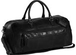 The Chesterfield Brand Pelle Borsa Da Viaggio Borsa A Tracolla Mainz Travel Bag Black Nero