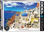 Puzzle Da 1000 Pezzi Oia Santorini Grecia