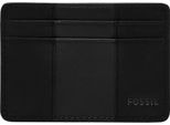 Fossil Portacarte Everett Card Case Black Nero