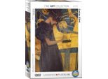 Puzzle Da 1000 Pezzi - Puzzle - Gustav Klimt - La Musica + Accessori Per Puzzle