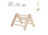 Mamoi® Struttura Di Arrampicata Per Interni, Triangolo Di Arrampicata In Legno, Torre Di Arrampicata, Arco Di Arrampicata, Mini Arco In Legno Per Parco Giochi Da 1/2/3 Anni