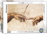 Puzzle Da 1000 Pezzi Michelangelo La Creazione Di Adamo