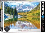 Puzzle Da 1000 Pezzi - Puzzle - Lago Di Montagna Nelle Montagne Rocciose + Accessori Per Puzzle