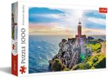 Puzzle Da 1000 Pezzi - Puzzle - Il Faro Di Melagavi Grecia + Cornice In Alluminio Per 1000 Pezzi