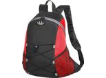 Shugon - Uomo/Donna Zaino Unisex "Chester"" BC4694 (Taglia Unica) (Nero/Rosso)"