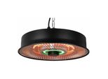 Eurom Partytent 1500 Rc Riscaldatore Radiante A Soffitto 1500 Watt Nero