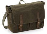 Quadra - Borsa Messenger "Heritage"", Pelle RW7078 (Taglia Unica) (Verde Oliva)"