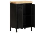 Vidaxl Credenza 47X35X76 Cm Legno Di Mango Grezzo