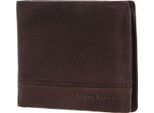 Bruno Banani Pelle Portafoglio Frankfurt Wallet Brown Marrone