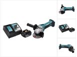 Smerigliatrice Angolare A Batteria Makita Dga 452 RT1 18 V 115 Mm + 1X Batteria Ricaricabile 5,0 Ah + Caricabatterie