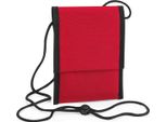 Bagbase - Borsa A Tracolla Unisex Uomo/Donna, Riciclata RW8064 (Taglia Unica) (Rosso)