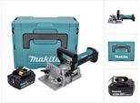 Makita Dpj 180 G1J 18 V Scanalatrice A Batteria 18 V 100 Mm + 1X Batteria 6,0 Ah + Makpac - Senza Caricabatterie