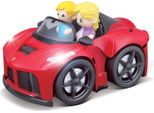 Bb Junior - Auto Giocattolo Con Luci E Suoni - Poppin' Driver Laferrari Aperta (Rosso, 15 Cm)