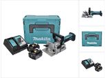 Makita Dpj 180 Rfj Scanalatrice A Batteria 18 V 100 Mm + 2X Batterie 3,0 Ah + Caricabatterie + Makpac