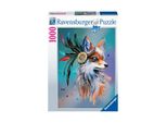 Ravensburger Puzzle 16725 - Boho Fox - Puzzle Da 1000 Pezzi Per Adulti E Bambini Dai 14 Anni In Su