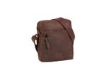 Mustang Pelle Borsa A Tracolla San Marino Crossover Bag Brown Marrone