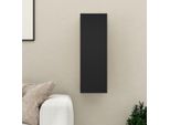 Syfax™ Mobile Porta Tv Nero 30,5X30X90 Cm In Legno Multistrato