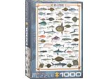 Puzzle Da 1000 Pezzi - Puzzle - Pesce Di Mare + Accessori Per Puzzle