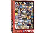 Puzzle Da 1000 Pezzi - Puzzle - Vintage Art Canadian Travel Advertising + Puzzle Telaio In Alluminio Per 1000 Pezzi