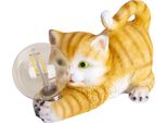 Gattino NäVe Con Globo Luminoso Solare