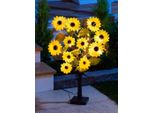 Albero Solare Con Girasoli - Altezza Circa 60 Cm